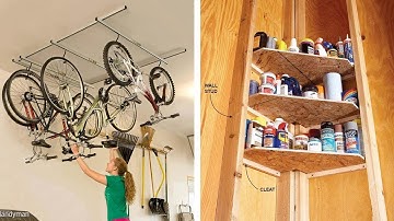 24 Clever Storage Ideas for Hard to Store Stuf