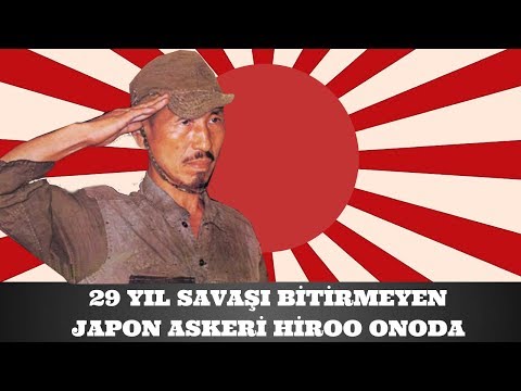 29 YIL SAVAŞI BİTİRMEYEN İNATÇI JAPON ASKERİ HİROO ONODA 2.dünya savaşı tarihi