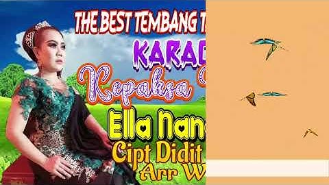 Karaoke Kepaksa Pisahan + Lirik Voc Ella Nano Riyanto Cipt Didit Natajaya Arr Winu Ov.