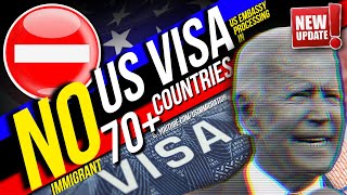 Breaking! NO Immigrant Visa for 70+ Countries | Green Card, US Visa, EAD limbo  - US Embassy Update