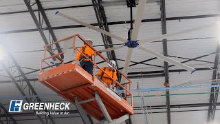 Greenheck - Overhead (HVLS) Fan Overview by Greenheck 335 views 3 months ago 2 minutes, 12 seconds