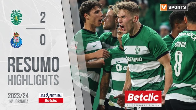 Resumo: Sporting 2-0 Rio Ave (Liga 23/24 #6) 