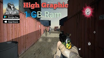 GunSim - 3D Gun Shooter FPS Android iOS Beta Gameplay