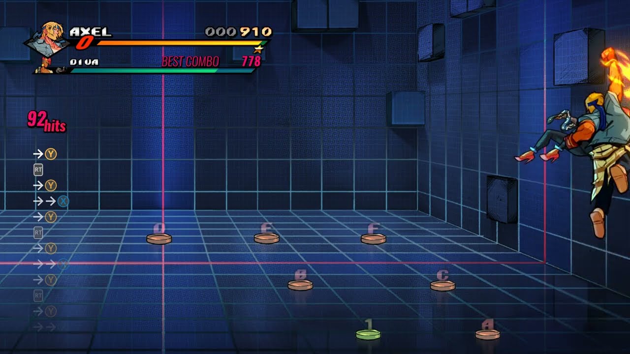 Streets of Rage 4 - AXEL fun Infinite - Reignited V1 patch