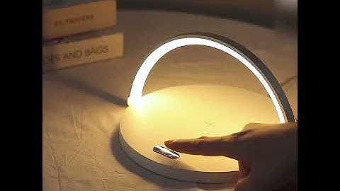 Smart Led Lamp Wireless Charger