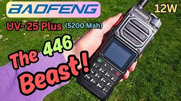 Baofeng UV25 PLUS GPS. Latest model + full  kit.  New software / New firmware.