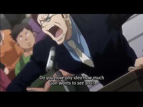 يوريو يتحدا جين القناص Hunter X Hunter Leorio Vs Ging 