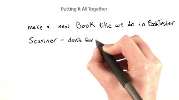 Putting It All Together - Intro to Java Programming