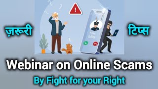 Digital Arrest &amp; Cyber Crimes | Important Tips Shared by Fight for your Right