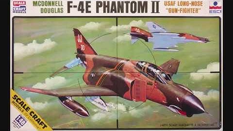 1/48 ESCI Mcdonnell Douglas F-4E Phantom II Kit# SC-4041