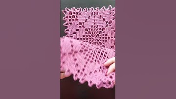 Crochet Easy Pattern #crochet #crochetworldcreations