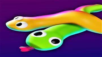 🐍 Tangled Snakes 🐍 GAMEPLAY Levels 1-67 (Android, iOS)