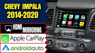 Chevrolet Impala 20142019 Navigation MyLink Video Interface Apple CarPlay HDMI Smartphone Mirroring