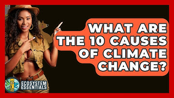 What Are The 10 Causes Of Climate Change? - Ecosystem Essentials