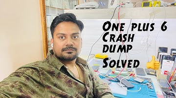One plus 6 crash dump mode problem solved #crash #dump #oneplus #repair #mobilerepairing #nice