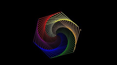 🌈🌈Rainbow with a TWIST🌈🌈  | #shorts #pythonprogramming  #codershorts