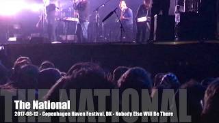 Video thumbnail of "The National - Nobody Else Will Be There - 2017-08-12 - Copenhagen Haven Festival, DK"