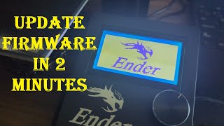 Ender 3 Firmware Update In 2 Minutes - Update 3D Printer Firmware