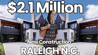 Another Amazing $2.1 Million | New Construction| Luxury Home Tour| Raleigh N.C.