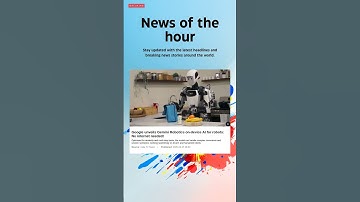 Breaking News: Google unveils Gemini Robotics on-device AI for robots: No internet needed! #google