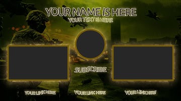 Youtube End Screen or Outro #26 By Sizerz Studio