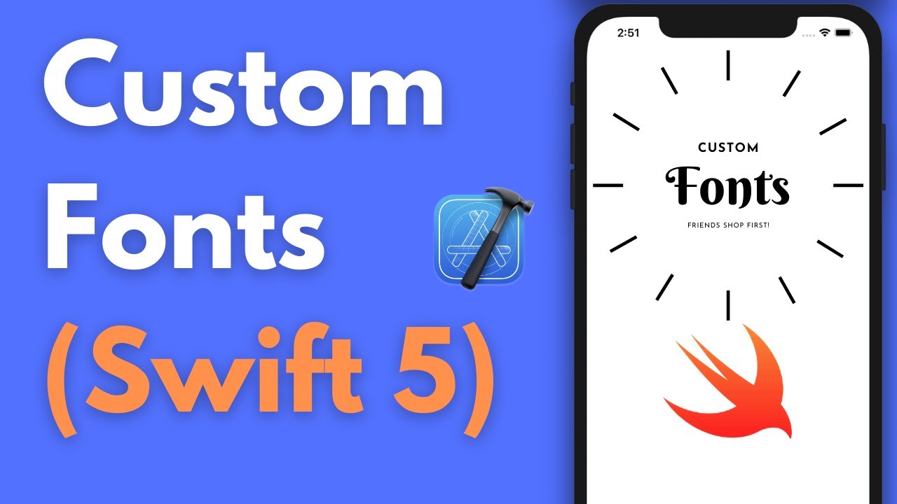 Add Custom Font To Your App (Swift 5, Xcode 12, Ios 2020) - Ios Development 2020