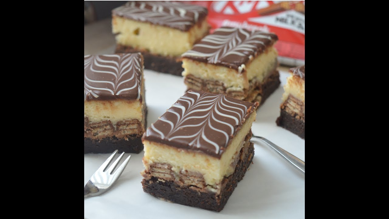 Kitkat cheesecake