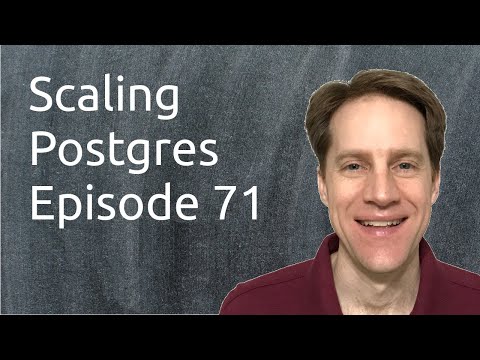 Scaling Postgres Episode 71 | Indexing Documents | GIN Indexes | Data Science | Generated Columns