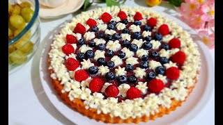 🍰Итальянский Пирог Мягкая Кростата Покорит Всех😋CROSTATA Morbida