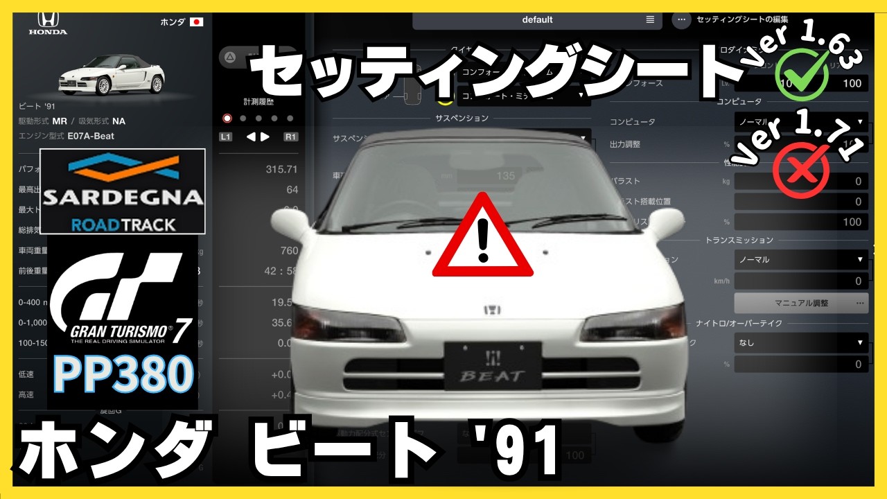 ホンダ ビートで使用していました Sタイヤ 7部山あり