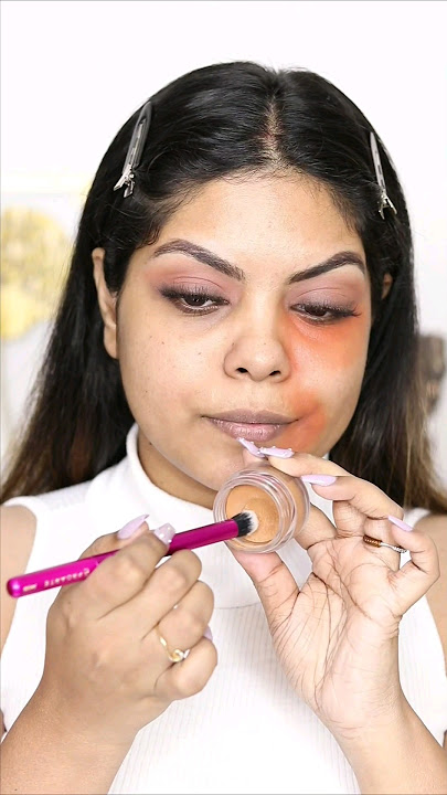 Orange color Corrector Vs Darker Concealer- Easy way to cover Dark circles and Pigmentation