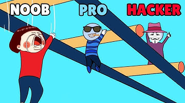 Roof Rails - NOOB vs PRO vs HACKER