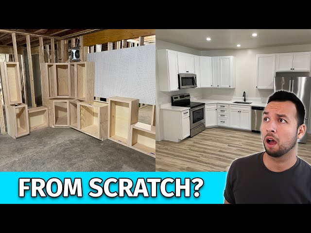 How To Build Kitchen Cabinets Start