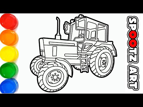 Video: Cara Menggambar Traktor