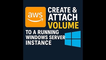 Create & Attach EBS Volume to a Running Windows Server (AWS Instance)-TechNUQ