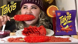 TAKIS Corn on the Cob/ Mukbang @Wendys Eating Show