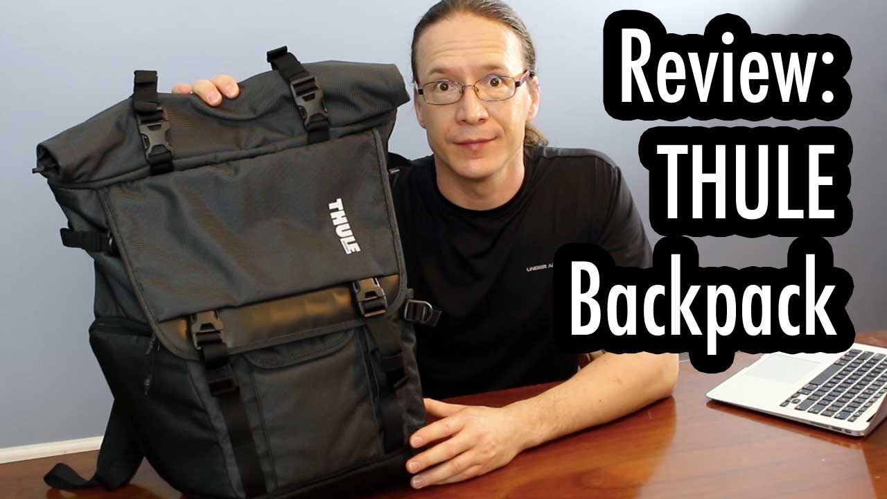 kalmeren Makkelijker maken grote Oceaan Review: Case Logic Thule Covert DSLR Rolltop Backpack - YouTube