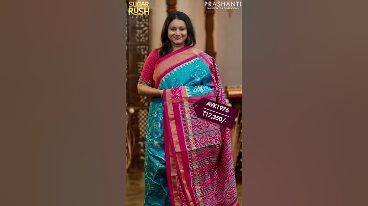 Pochampally Silk Sarees | Up to 30% OFF | Prashanti | 11 Jul 25