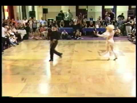 Luis and Mary Ann Rosa Latin Hustle Disco Dance Pe...