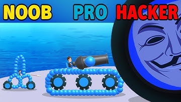 NOOB vs PRO vs HACKER - Draw Joust