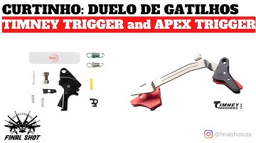 Comparação Timney Trigger versus Apex Trigger