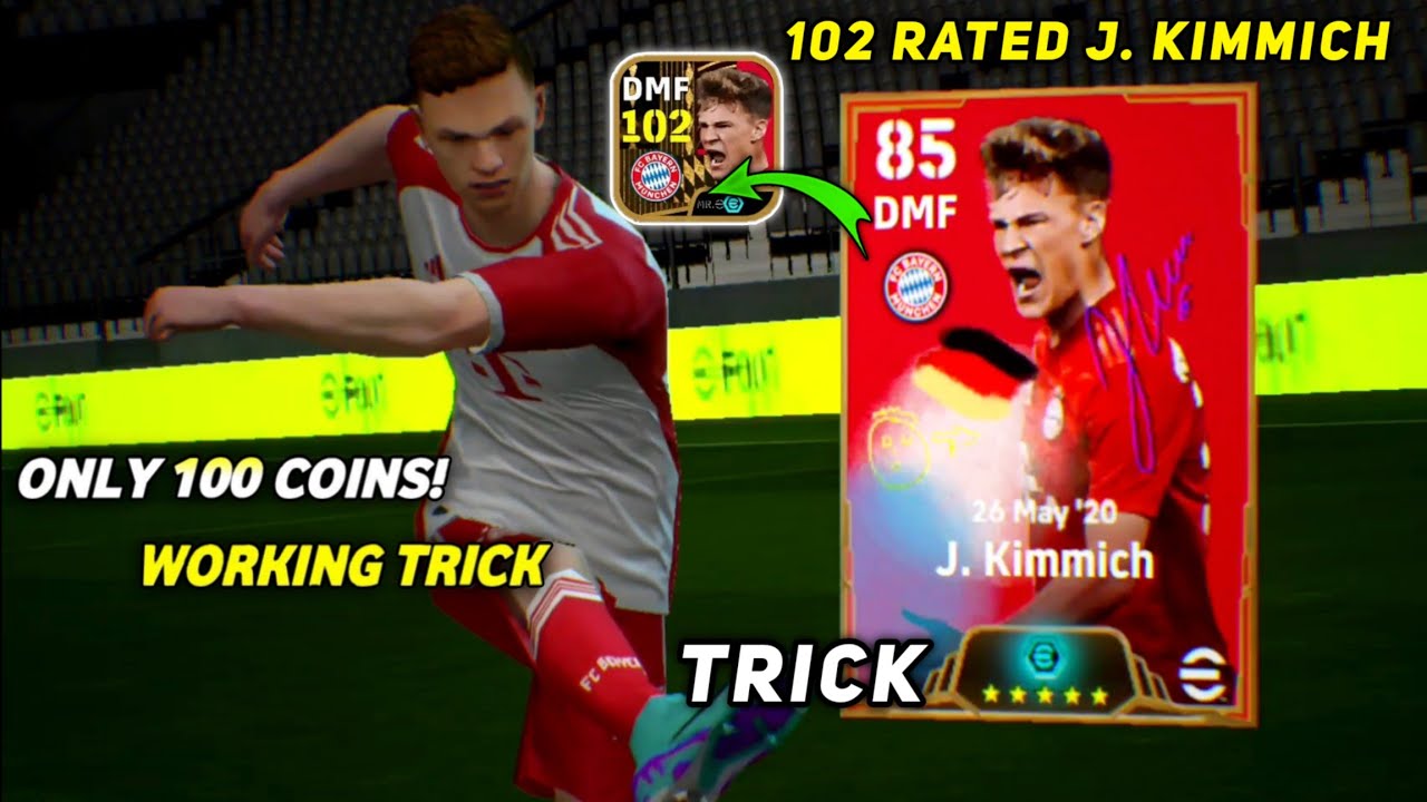 HOW TO TRAIN FREE KIMMICH MAX LEVEL || EFOOTBALL 2024 MOBILE