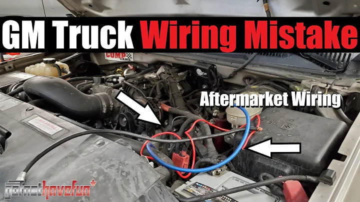 Don't make this WIRING MISTAKE on newer GM Trucks RVC (Regulated Voltage Control) | AnthonyJ350