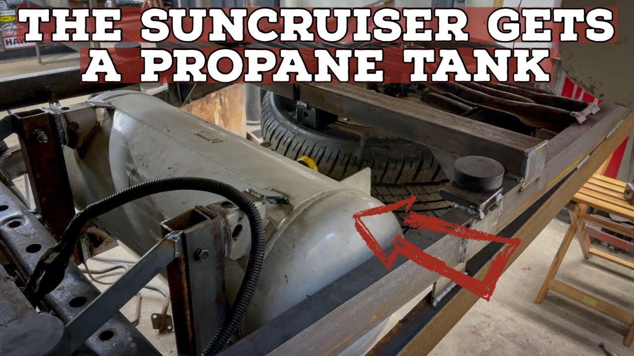 SunCruiser получает баллон с пропаном! Сборка, часть 8