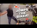 BIKER GETS JUMPED BY ANGRY GUY | Epic &amp; Crazy Moto Moments 2023 | Ep.309