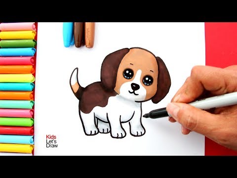 Video: Cómo Dibujar Un Perro Con Pinturas