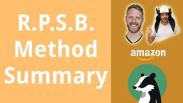 RPSB Method Summary - Amazon PPC Ads Optimization