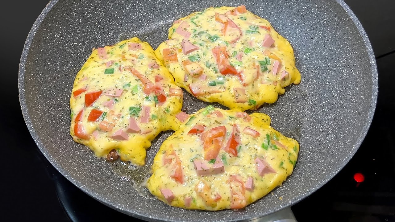Вкусный Завтрак или Ужин за 5 минут! Самый Простой рецепт готовлю 3 раза в неделю!