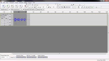 Audacity - 16 - Reverse a Sound Clip