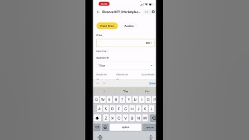 How to sell NFT on Binance